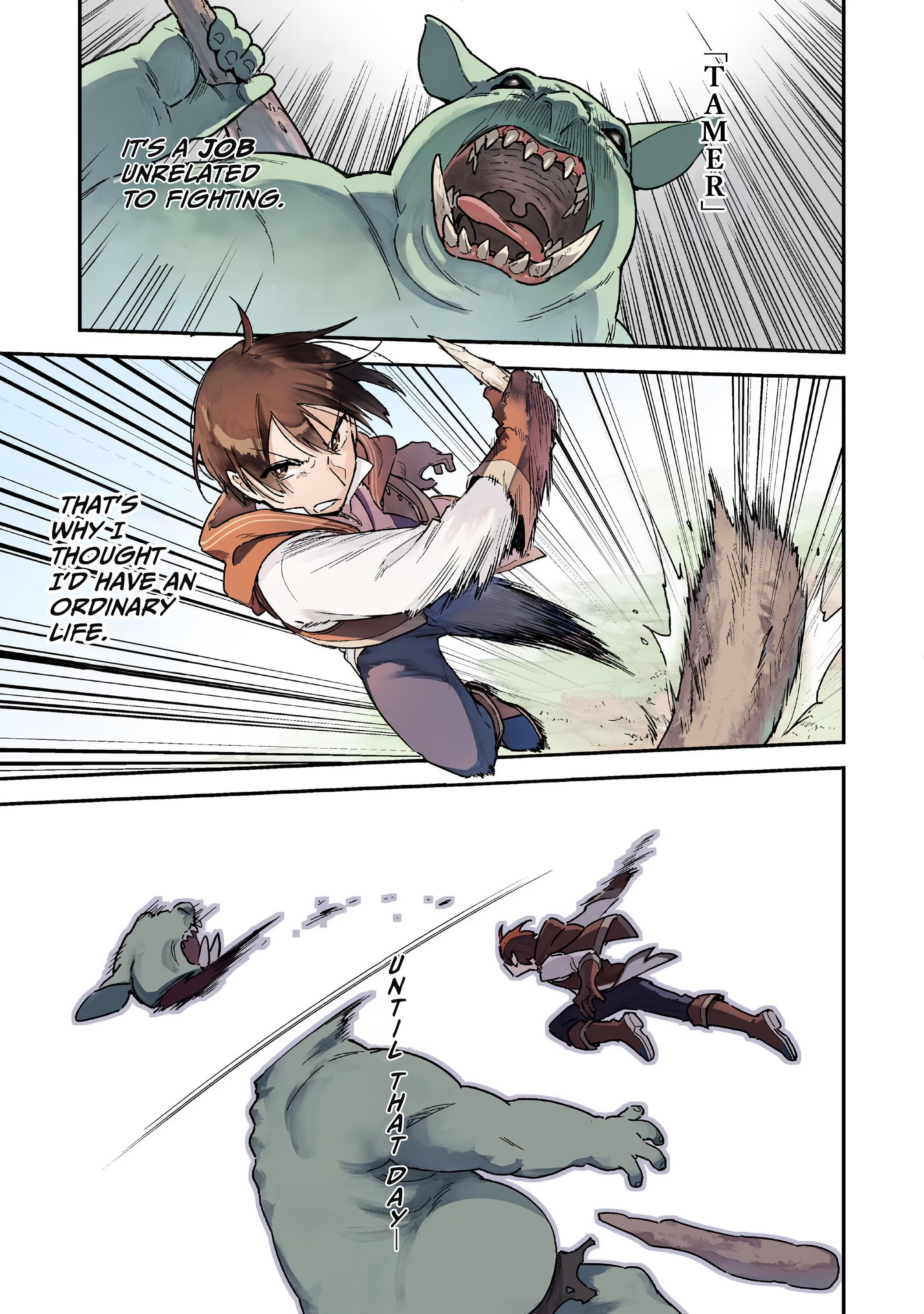 The Trainer Lives Surrounded by Monsters: Abandoned by the Hero Party, He Became the Strongest after Meeting with a Legendary Monster Chapter 1 4
